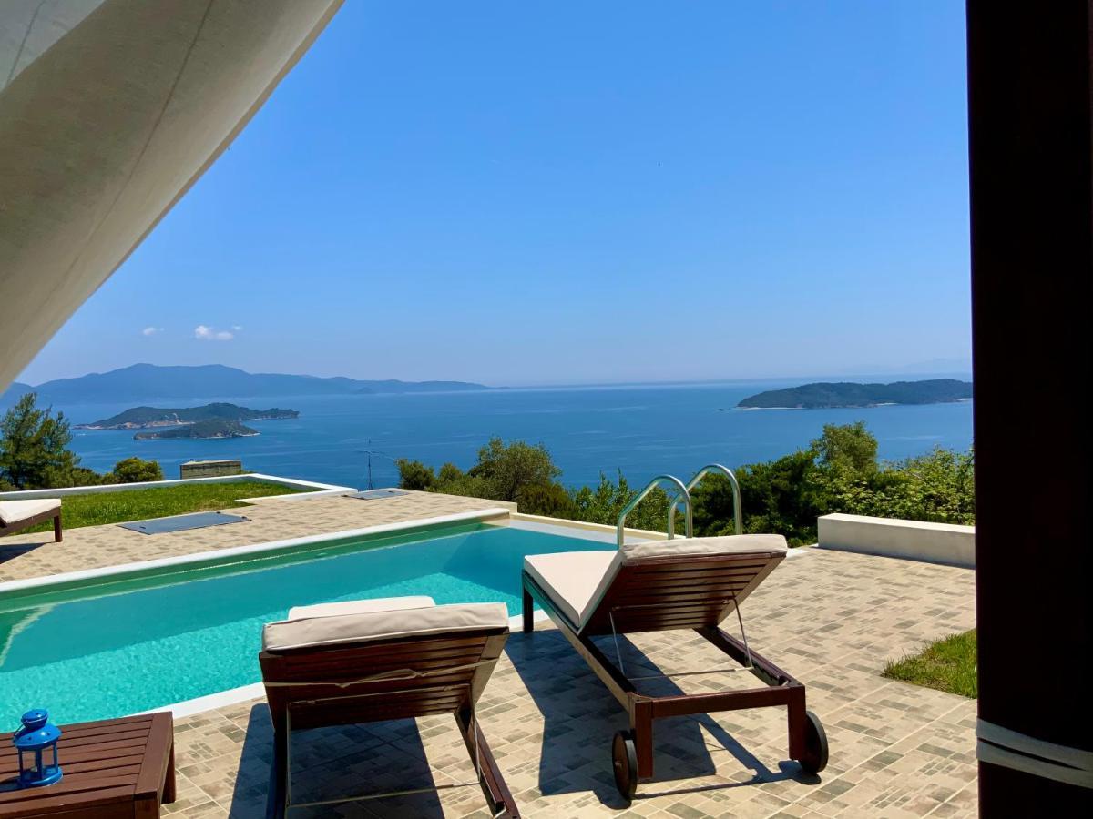 Villa Azure Katsaros  Exterior foto